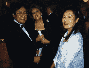 Yun Yang Wang picture with Mrs. Cheng & Mrs. Huber