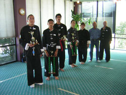 Wang's Martial Arts adv. form picture