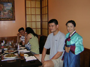 Yao Ming and Mrs. Wang picture