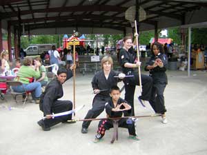 Kung Fu camp group picture